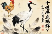 鹤立凡羽间，十二生肖中谁堪鹤立鸡群？