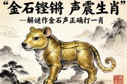 金石铿锵，声震生肖—解谜作金石声正确打一肖