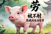 猪，被误解的不劳而获与隐藏的生活哲学