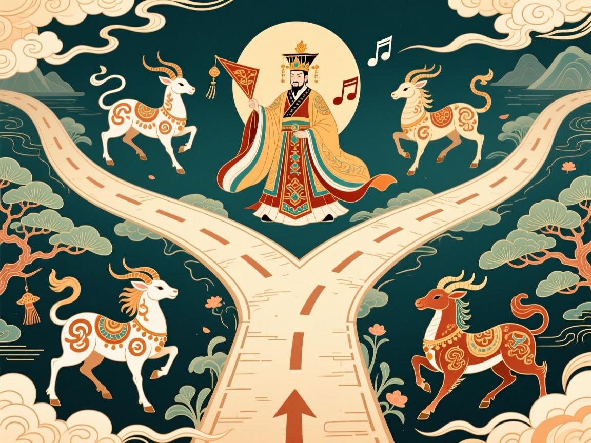 迷失方向,路逢三岔,帝王颂歌中的生肖启示 帝王颂歌中的生肖启示