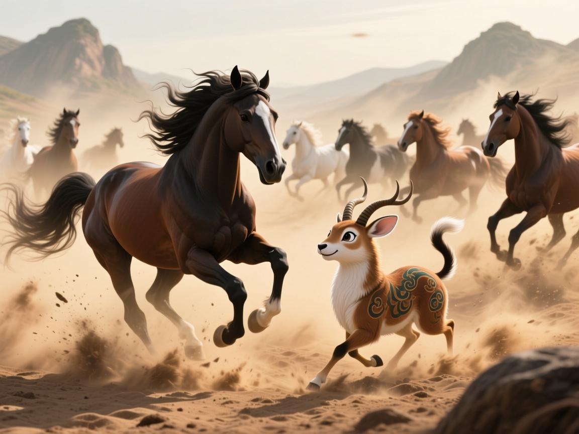 萬馬奔腾塵土揚打一准确生肖