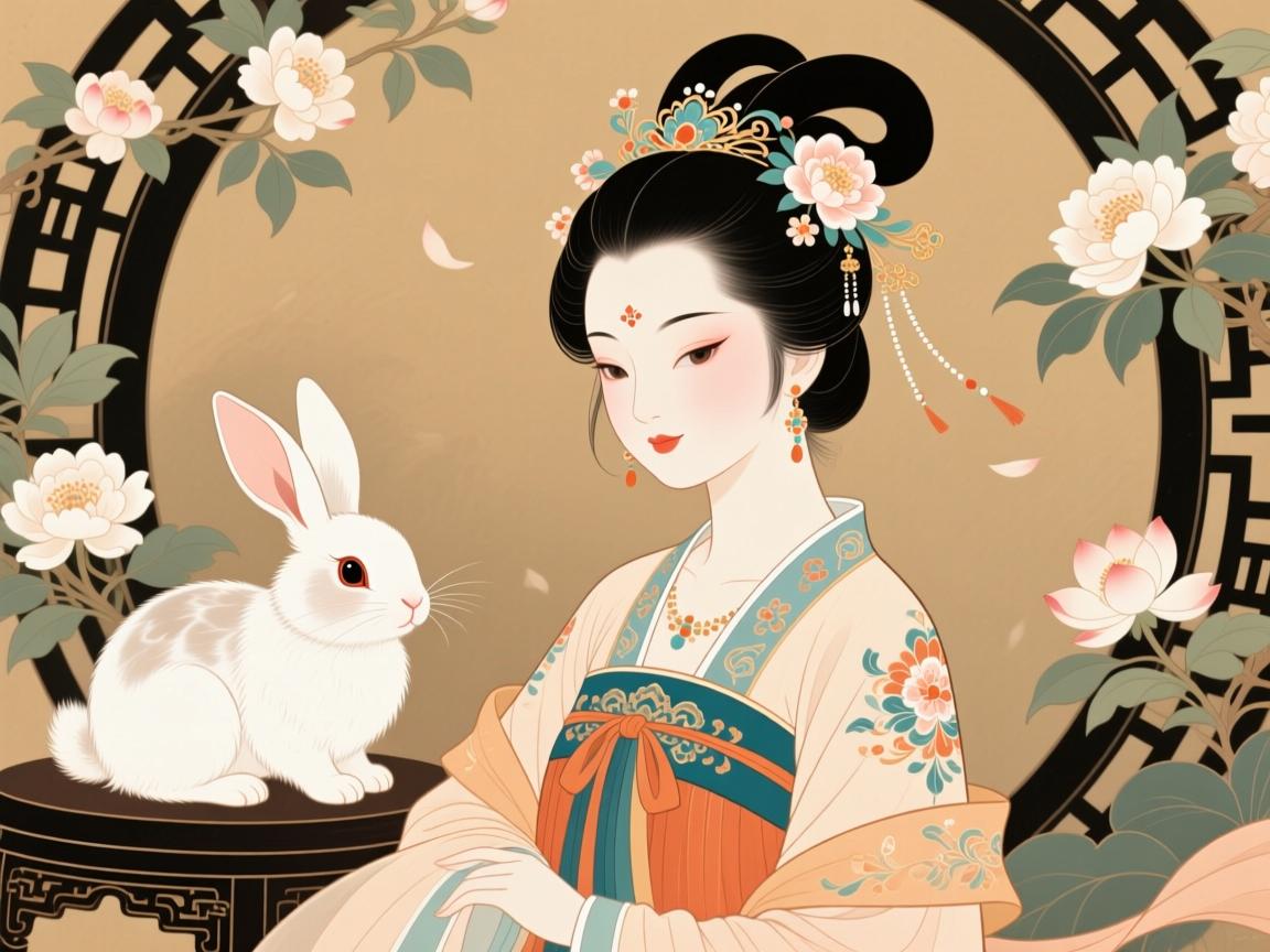 衣香鬓影属玉兔