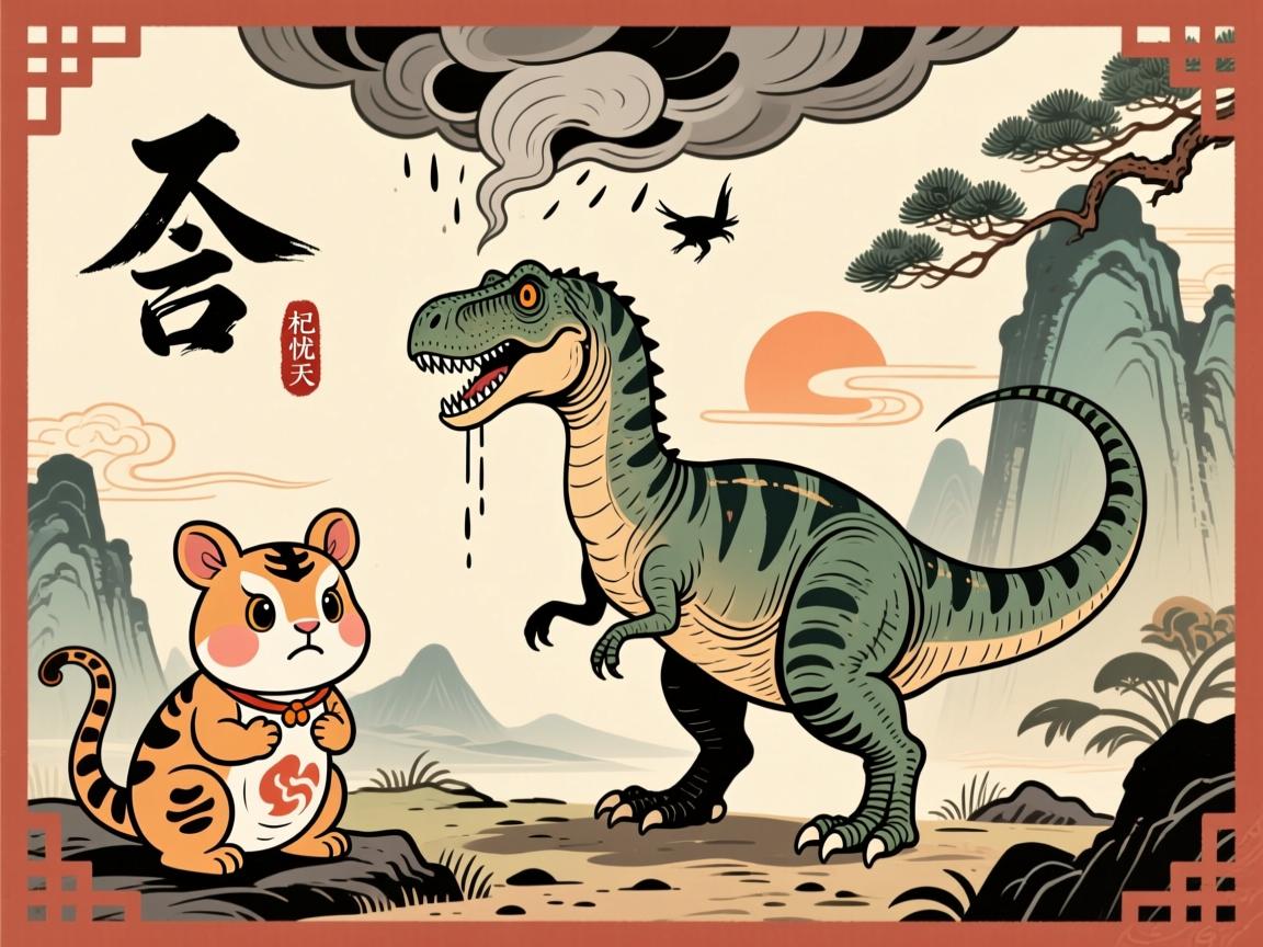 杞人忧天,恐龙之谜与过度忧虑的启示 恐龙之谜与过度忧虑的启示