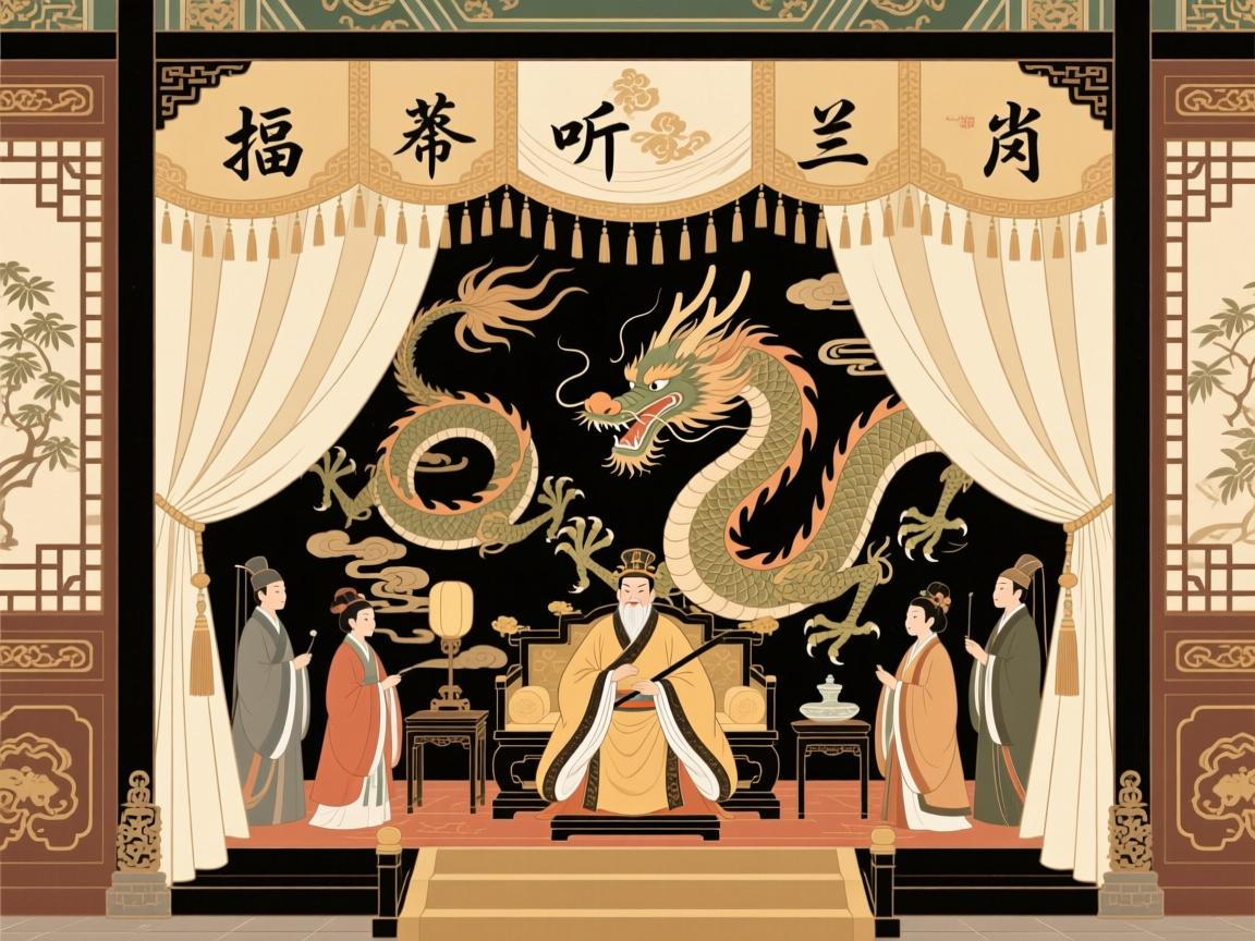 垂帘听政,揭秘生肖龙的幕后权谋 揭秘生肖龙的幕后权谋