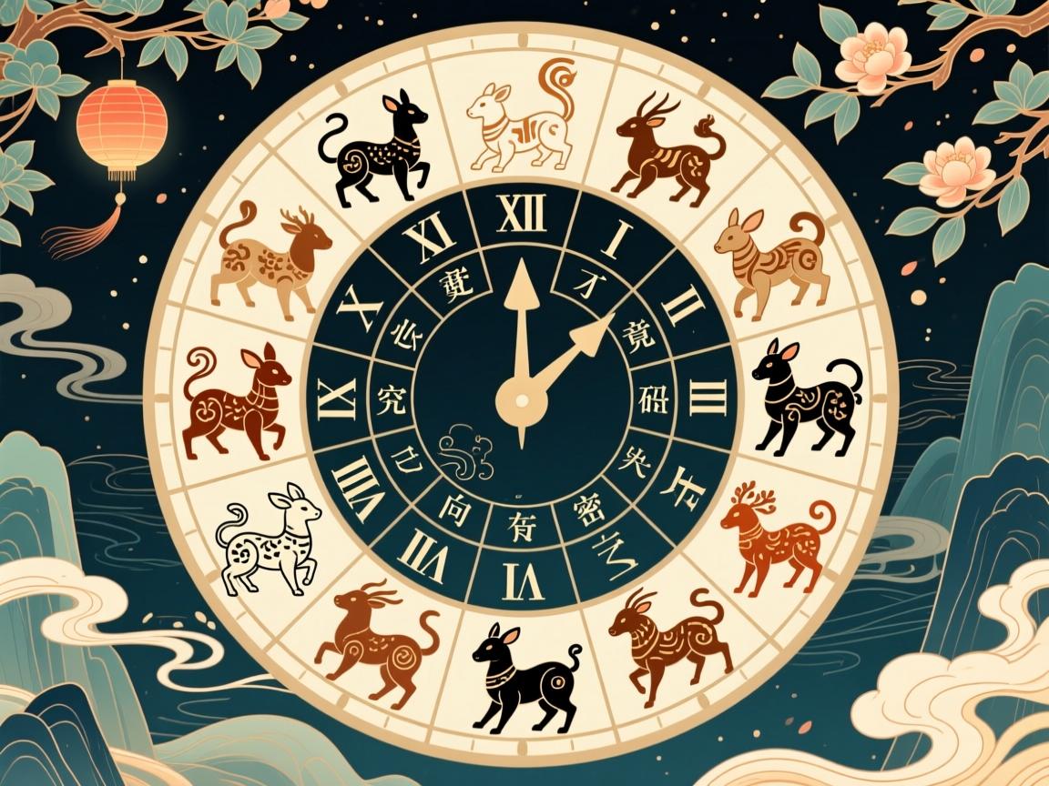 解密时辰与生肖的文化密码