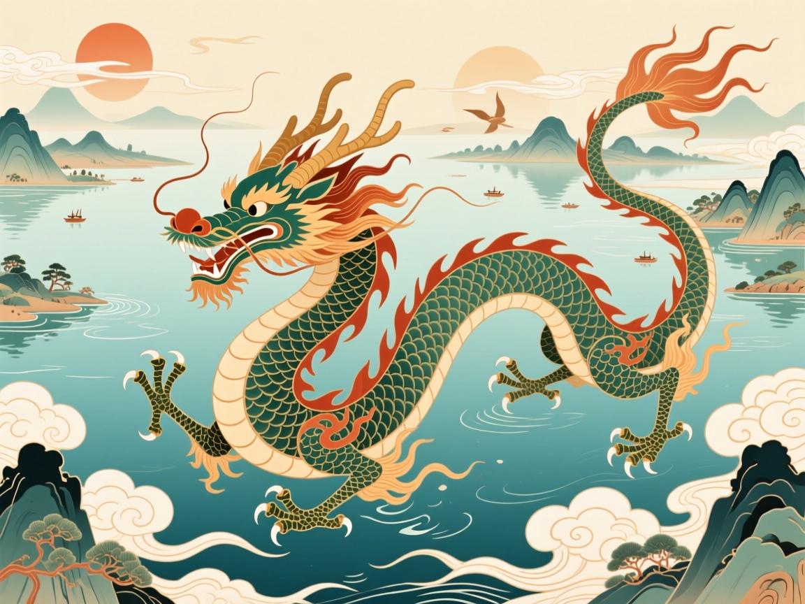 五湖四海藏真意,辰龙一腾动九州 五湖四海藏真意