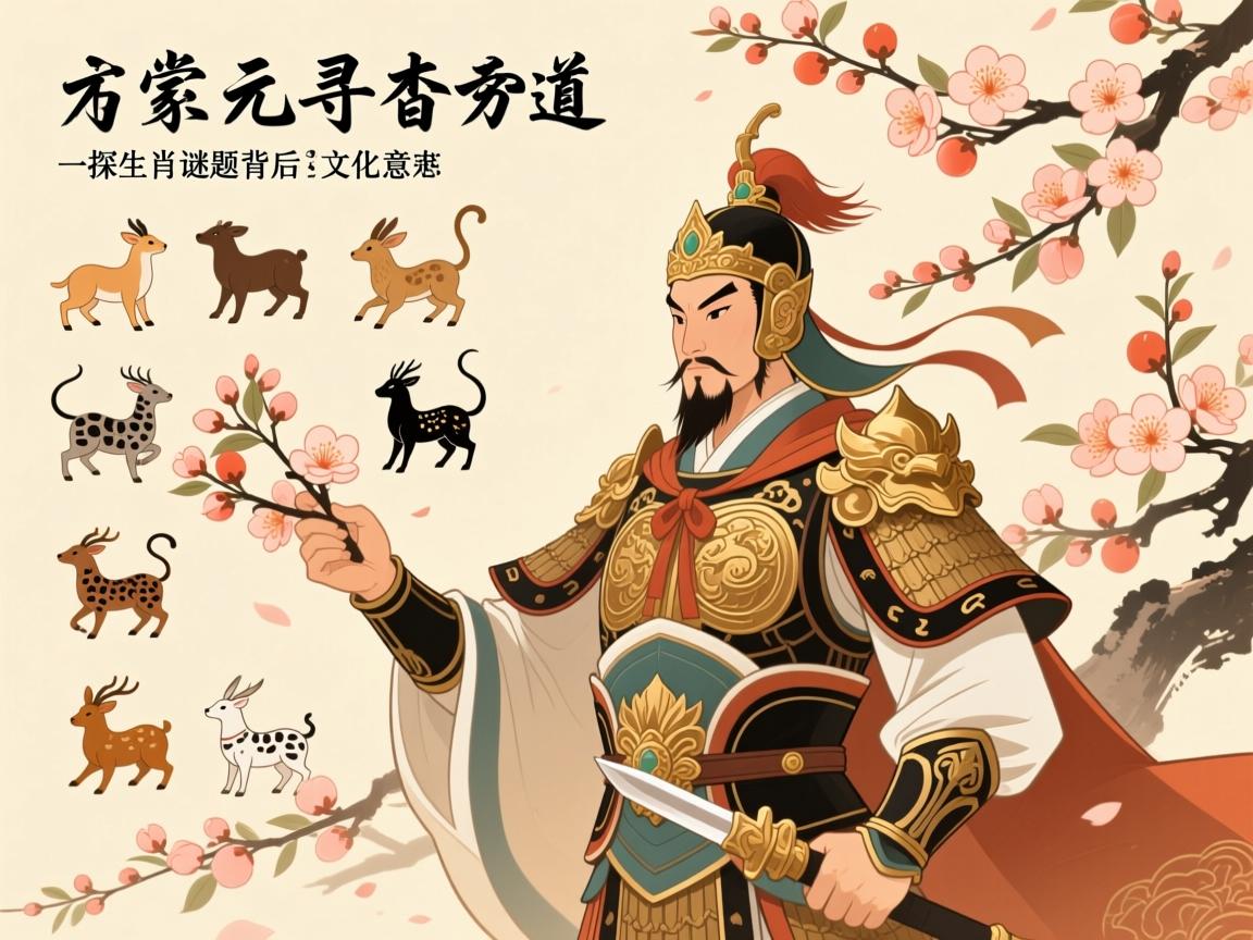 秀才元帅寻杏花,一探生肖谜题背后的文化意趣 一探生肖谜题背后的文化意趣
