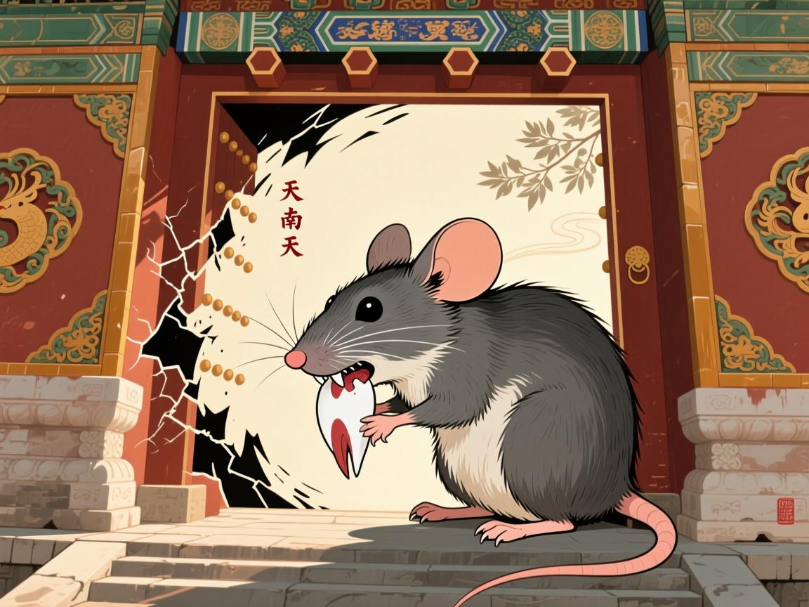 鼠咬天开,北门南牙间的秩序窃语 北门南牙间的秩序窃语