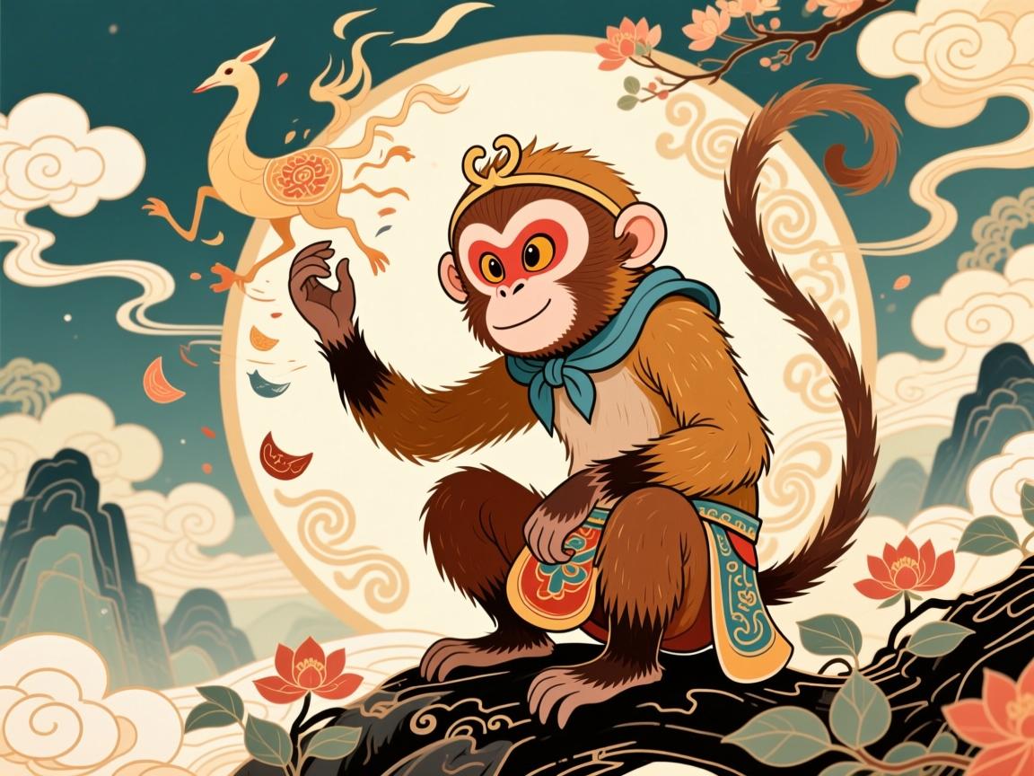 猴的智慧与文化隐喻