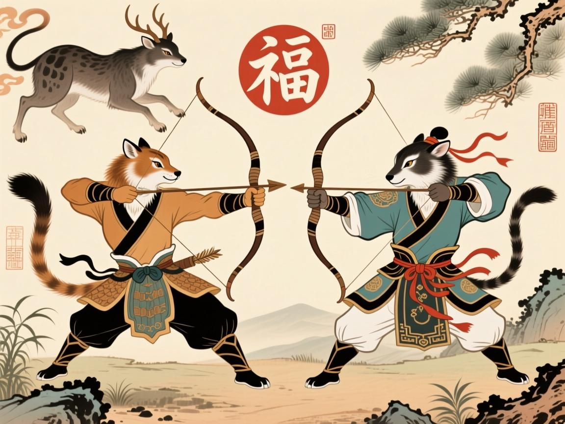 左右开弓,动物界的准确答案生存术 动物界的准确答案生存术