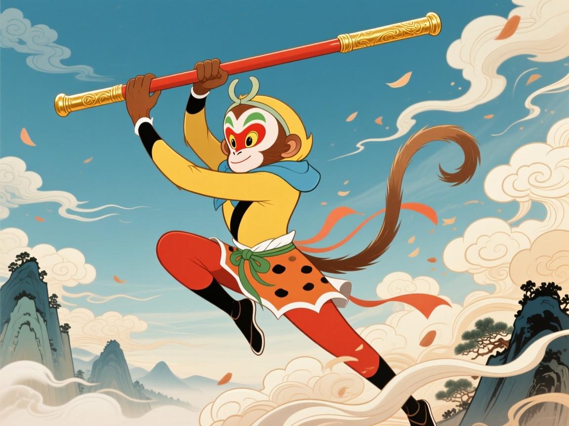 金猴奋起千钧棒,玉宇澄清天翻地覆 玉宇澄清天翻地覆