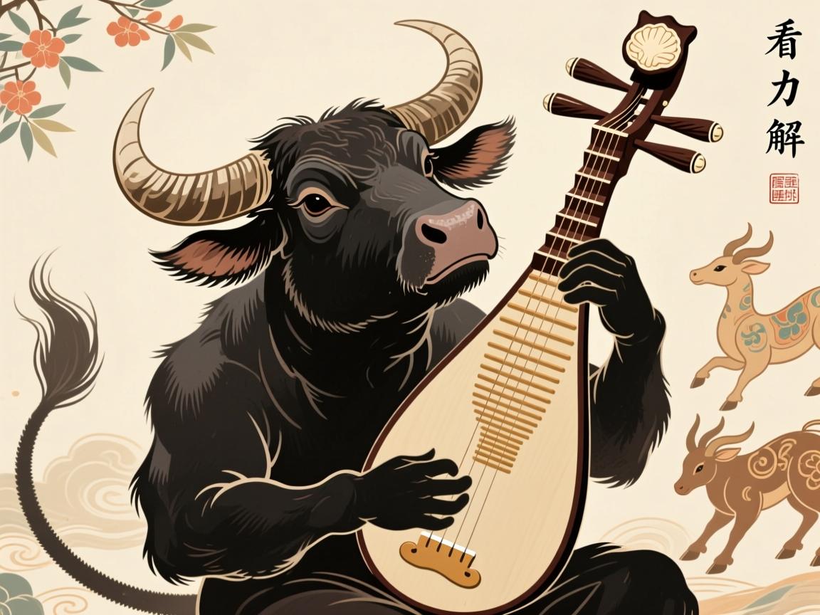 牛耳听琴韵,从对牛弹琴看生肖牛的文化解构 从对牛弹琴看生肖牛的文化解构