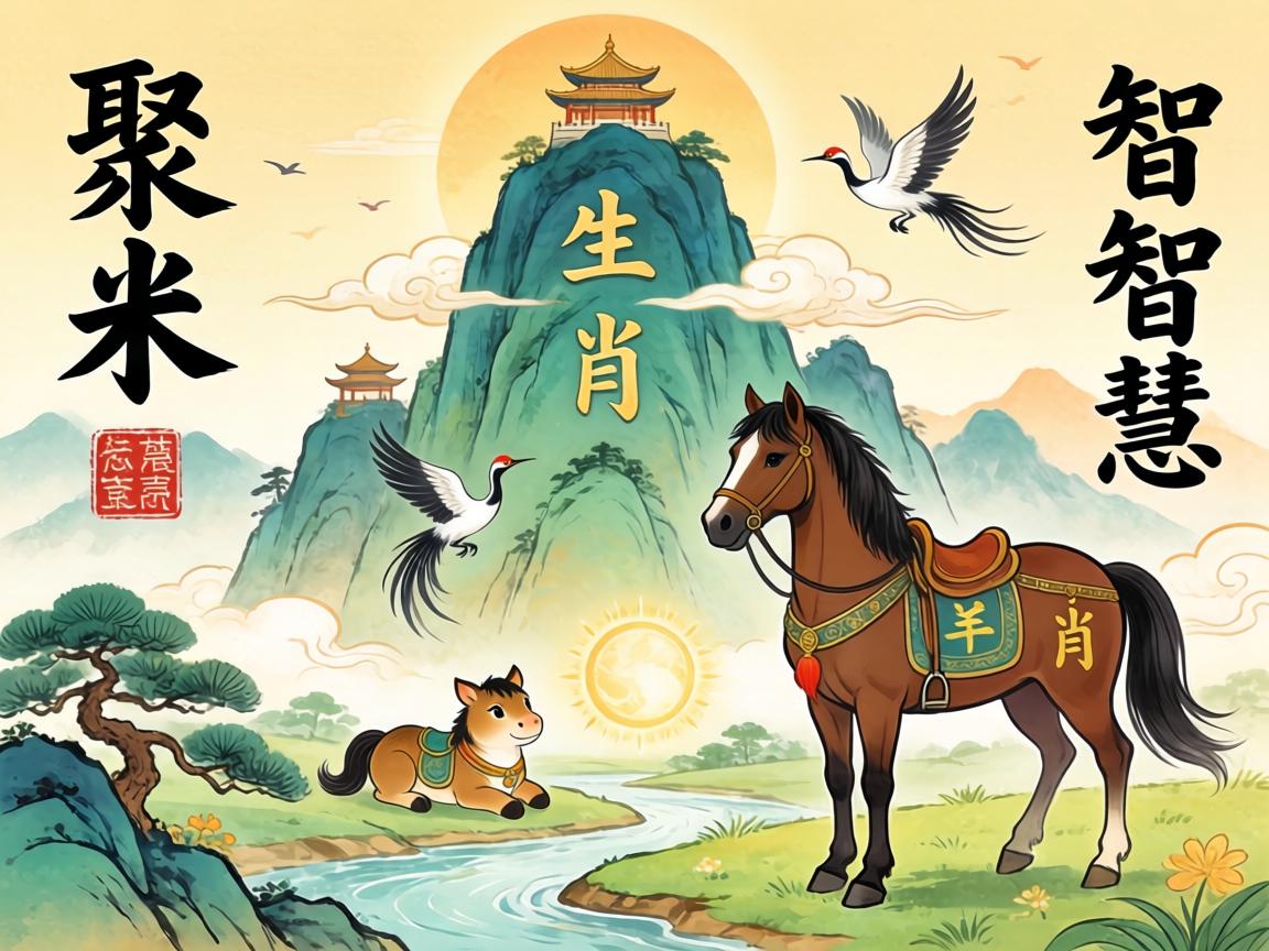 聚米为山与生肖马的智慧