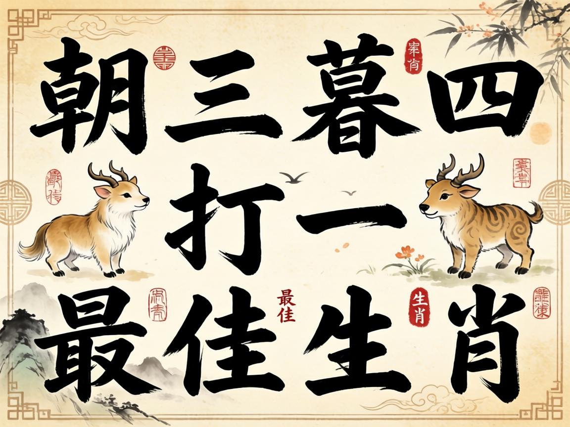 朝三暮四打一最佳生肖 朝三暮四打一最佳生肖