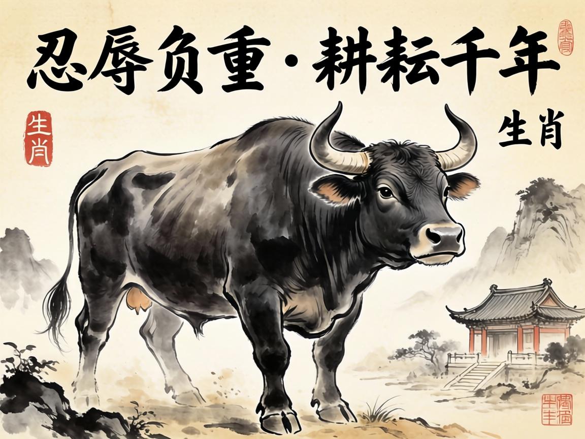 生肖牛的精神图腾