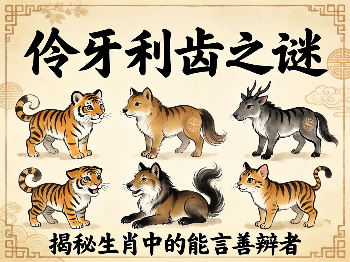 伶牙俐齿之谜,揭秘生肖中的能言善辩者 揭秘生肖中的能言善辩者