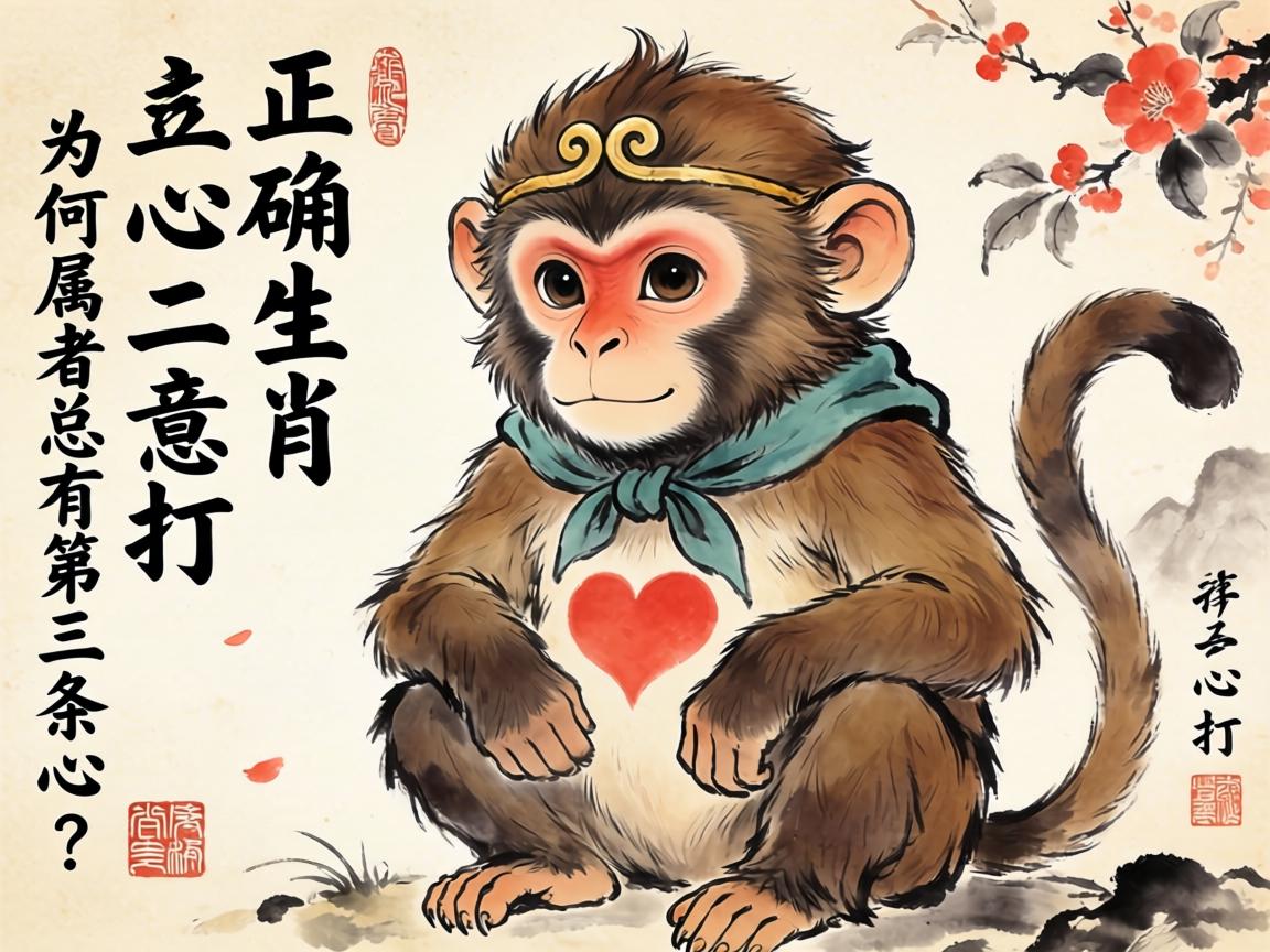 三心二意打一正确生肖,为何属猴者总有第三条心? 为何属猴者总有第三条心