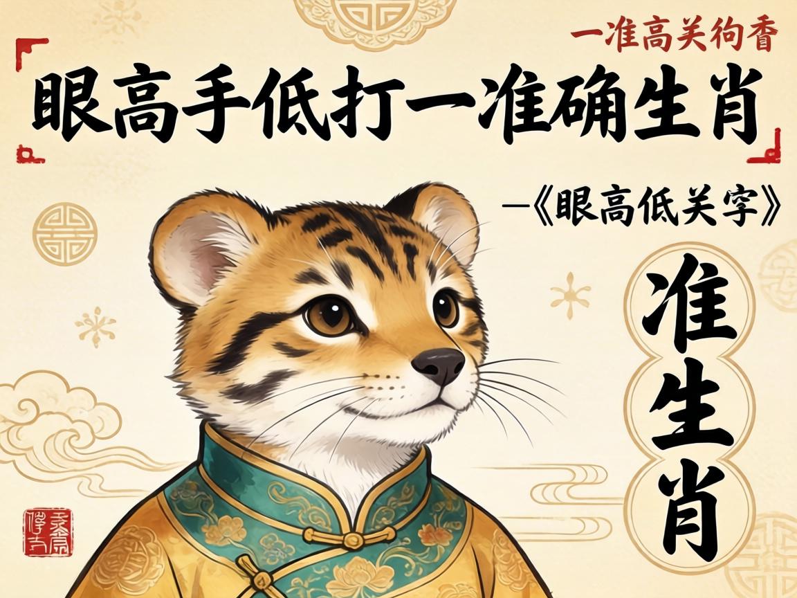 眼高手低打一准确生肖 眼高手低打一准确生肖