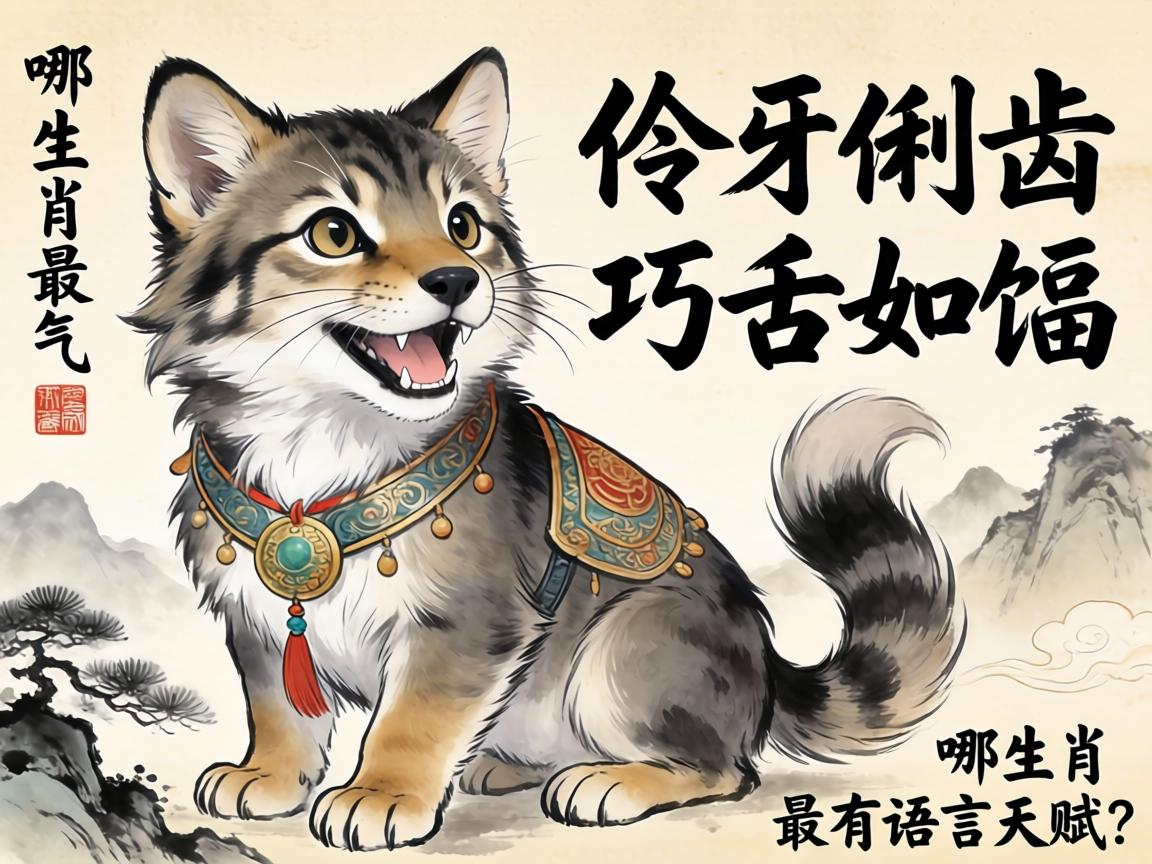 哪个生肖最有语言天赋