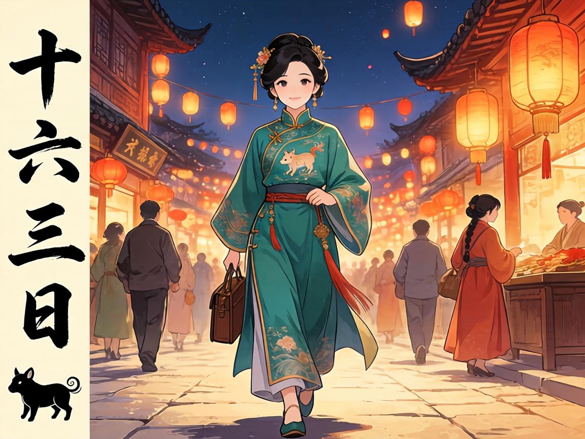 十六三日街上走,灯火阑珊处 十六三日街上走