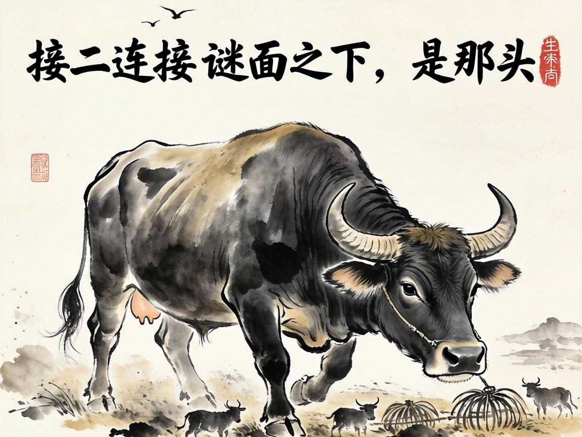 是那头沉默耕耘的牛