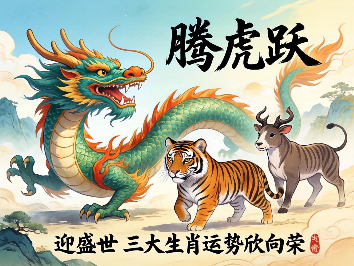 龙腾虎跃迎盛世,三大生肖运势欣向荣 三大生肖运势欣向荣