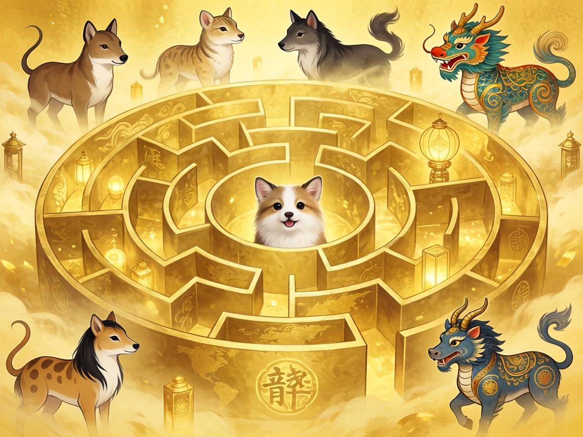 纸醉金迷,被金色迷雾围困的属相迷宫 被金色迷雾围困的属相迷宫