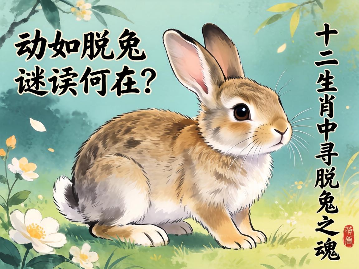 动如脱兔,谜底何在?十二生肖中寻脱兔之魂 十二生肖中寻脱兔之魂