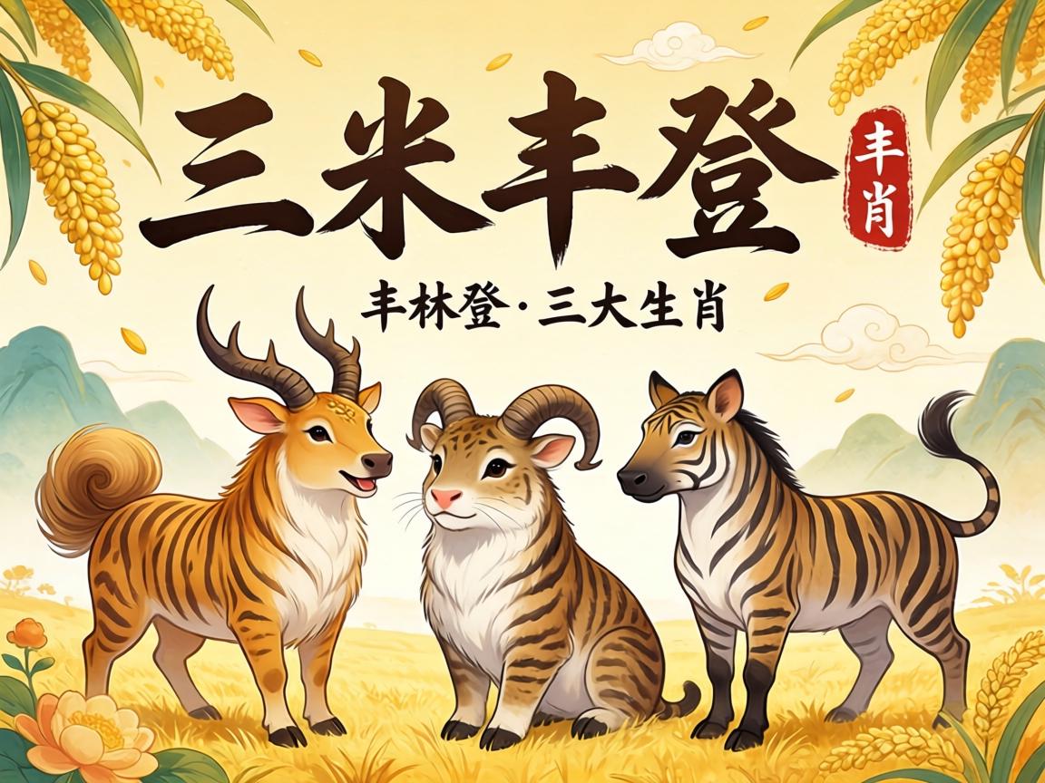 五谷丰登三大生肖