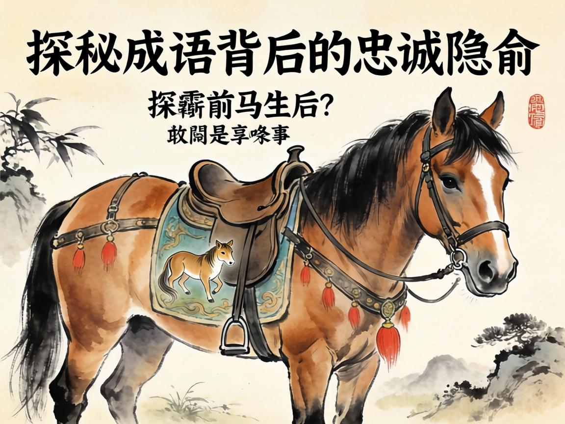 鞍前马后是什么生肖?探秘成语背后的忠诚隐喻 探秘成语背后的忠诚隐喻