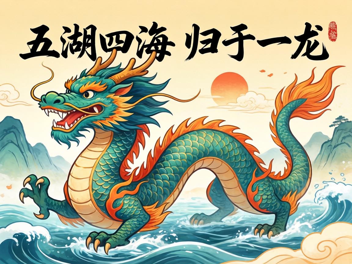 五湖四海,归于一龙 五湖四海