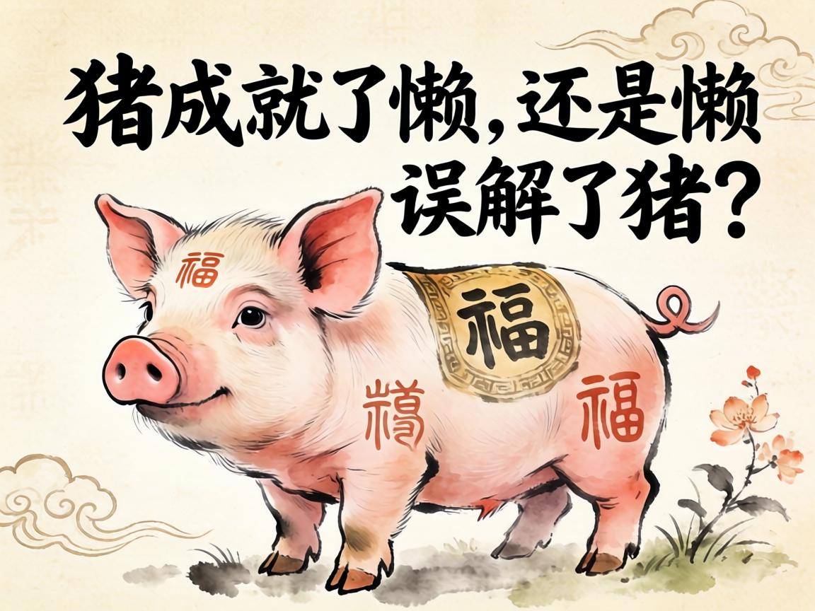 是猪成就了懒,还是懒误解了猪? 还是懒误解了猪