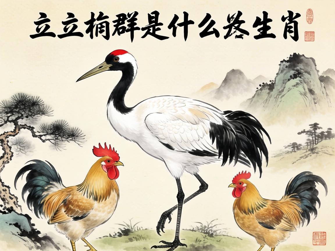 鹤立鸡群是什么生肖