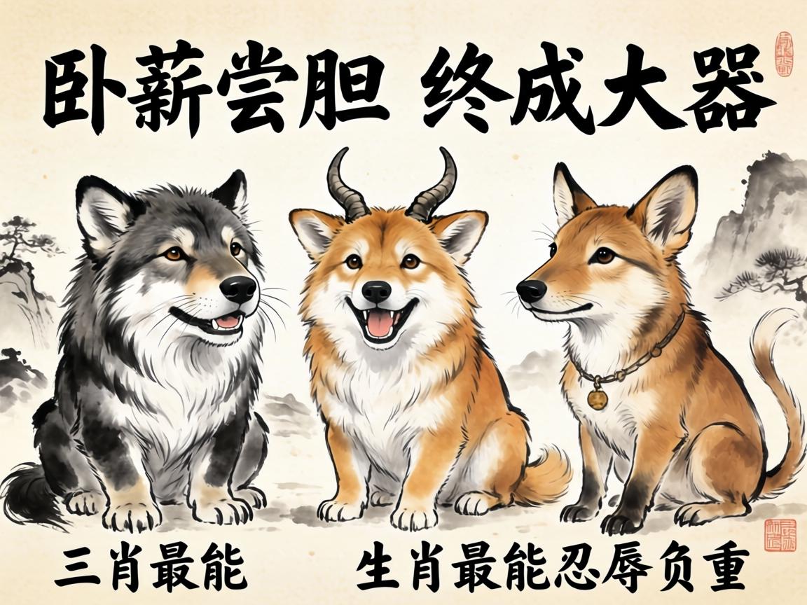 卧薪尝胆,终成大器,这三个生肖最能忍辱负重 这三个生肖最能忍辱负重