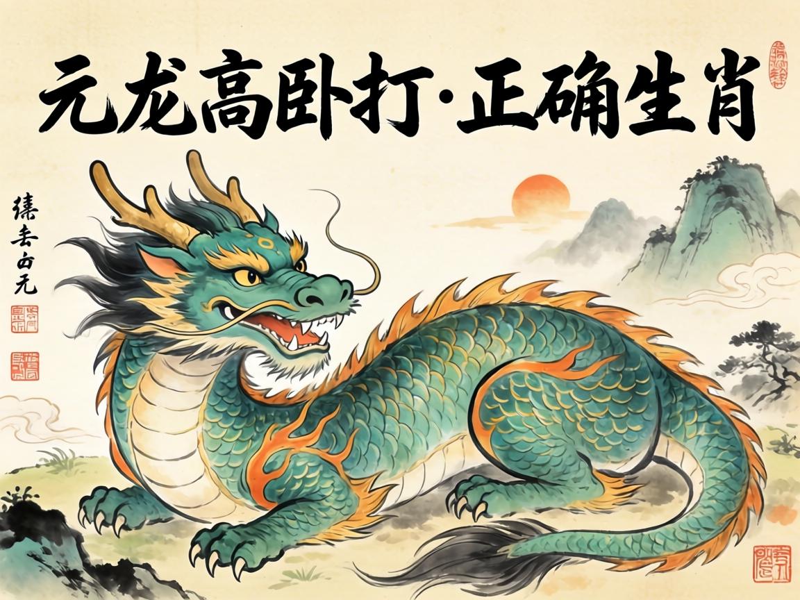 元龙高卧打一正确生肖 元龙高卧打一正确生肖