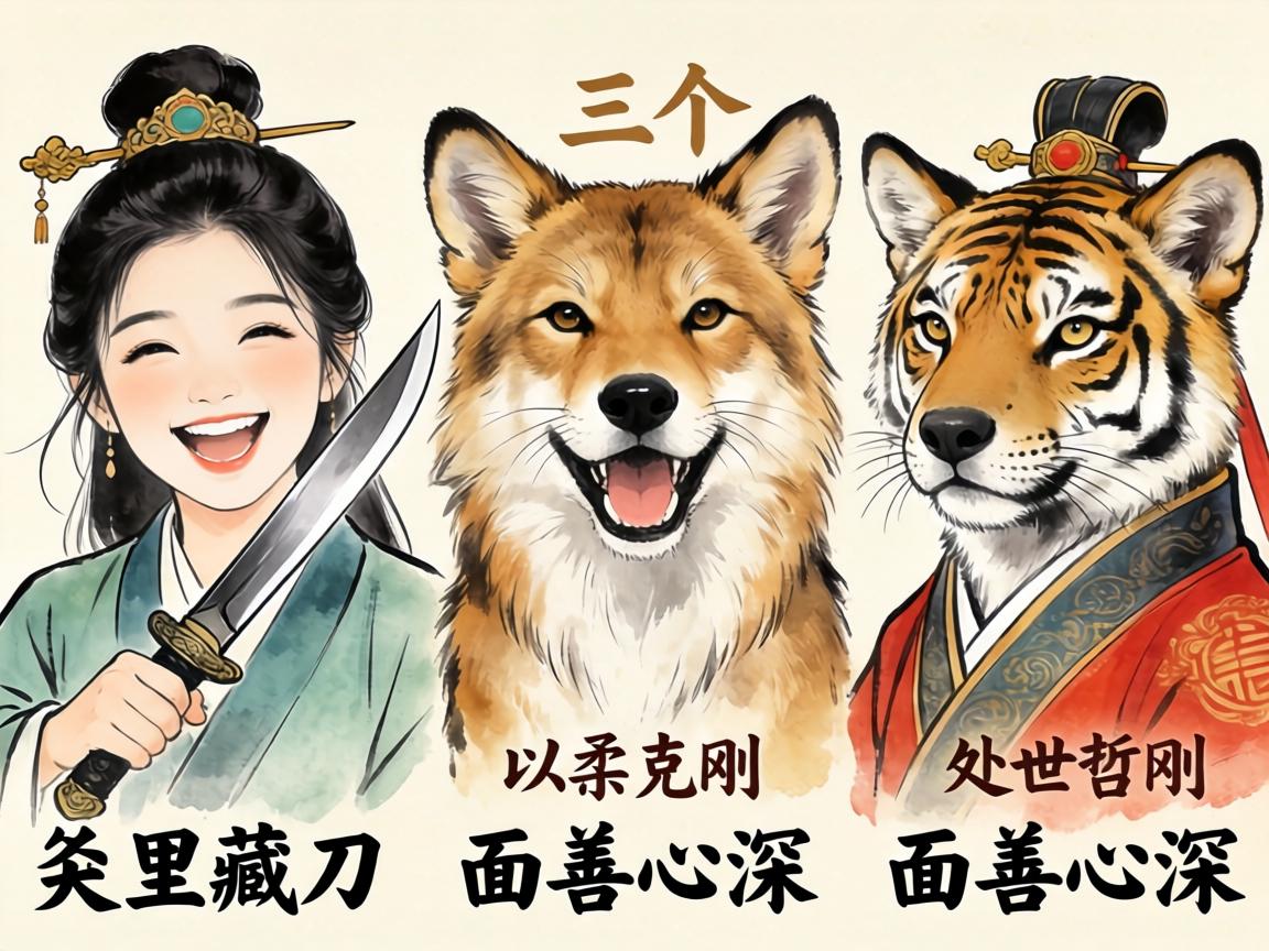 笑里藏刀,面善心深,这三个生肖最懂以柔克刚的处世哲学 这三个生肖最懂以柔克刚的处世哲学