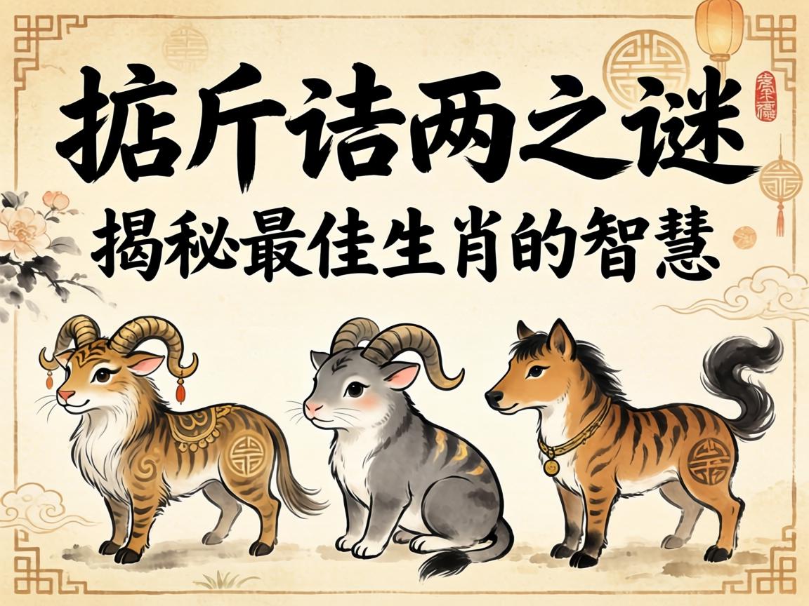掂斤估两之谜,揭秘最佳生肖的智慧 揭秘最佳生肖的智慧