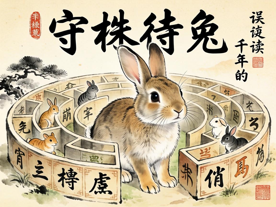 守株待兔,在生肖迷宫中,那只被误读千年的兔子 那只被误读千年的兔子