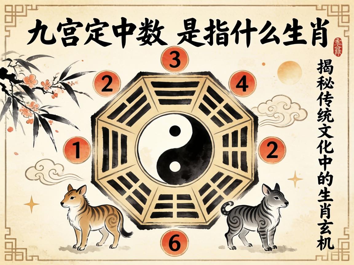 九宫八卦定中数是指什么生肖