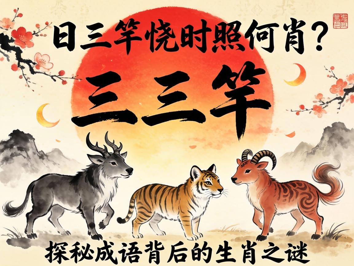 红日三竿映照何肖?探秘成语背后的生肖之谜 探秘成语背后的生肖之谜