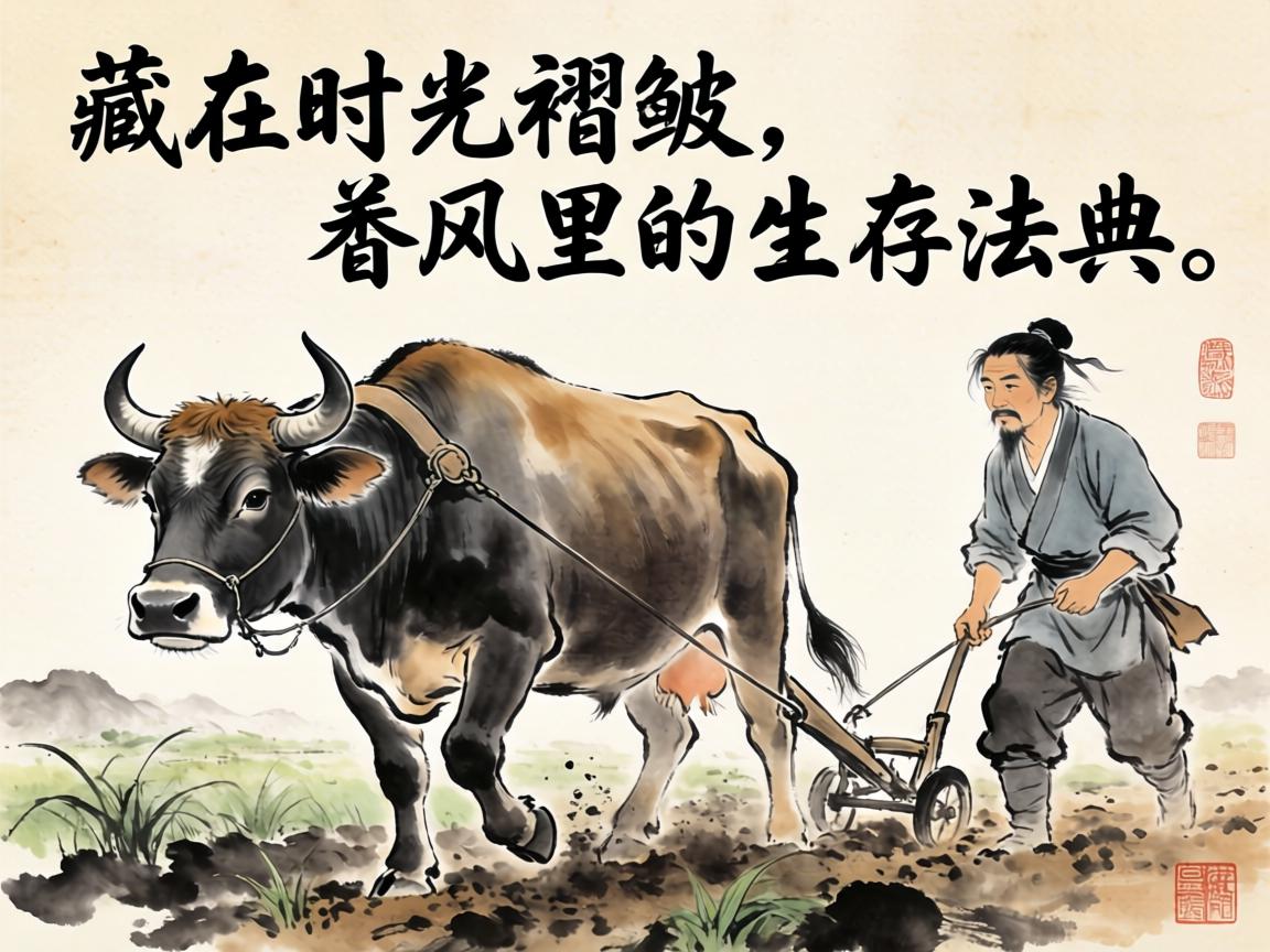 与牛同耕,藏在时光褶皱里的生存法典 藏在时光褶皱里的生存法典