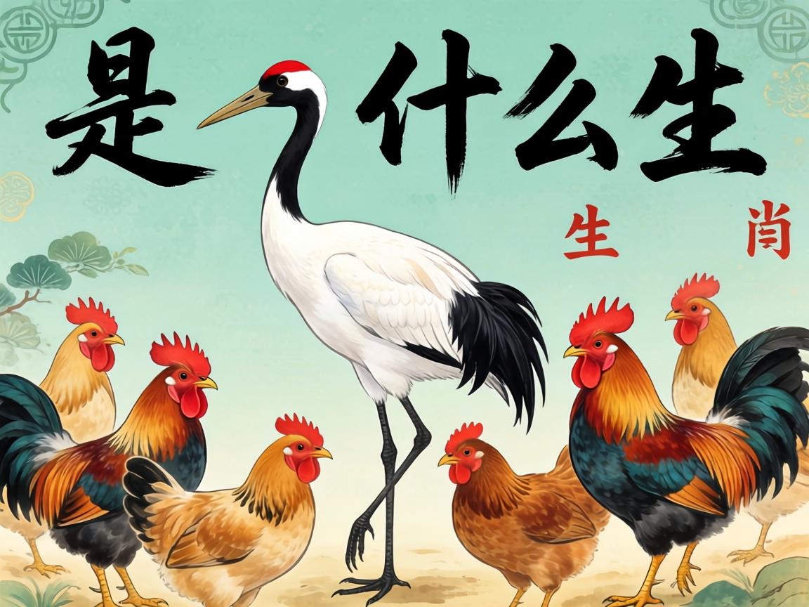 鹤立鸡群是什么生肖