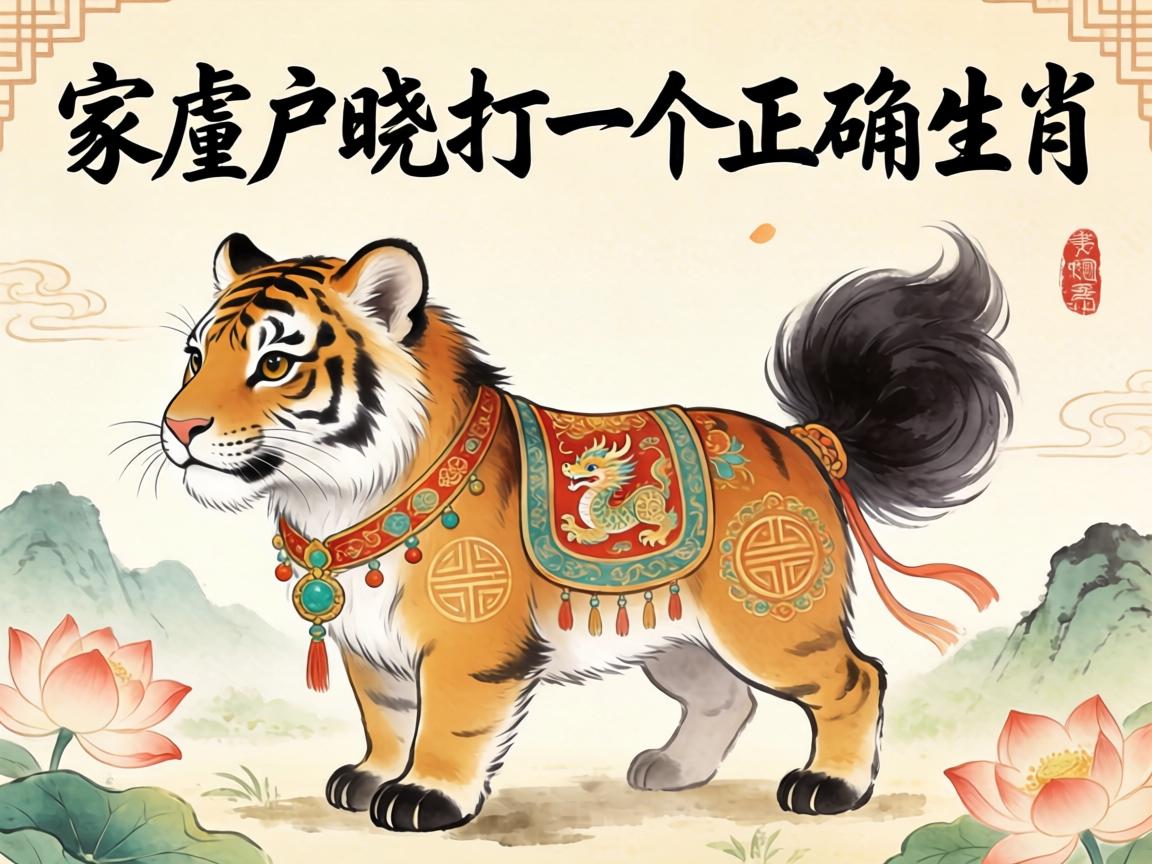 家喻户晓打一个正确生肖