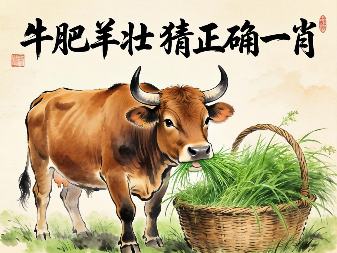 牛肥羊壮吃青草猜正确一肖 牛肥羊壮吃青草猜正确一肖