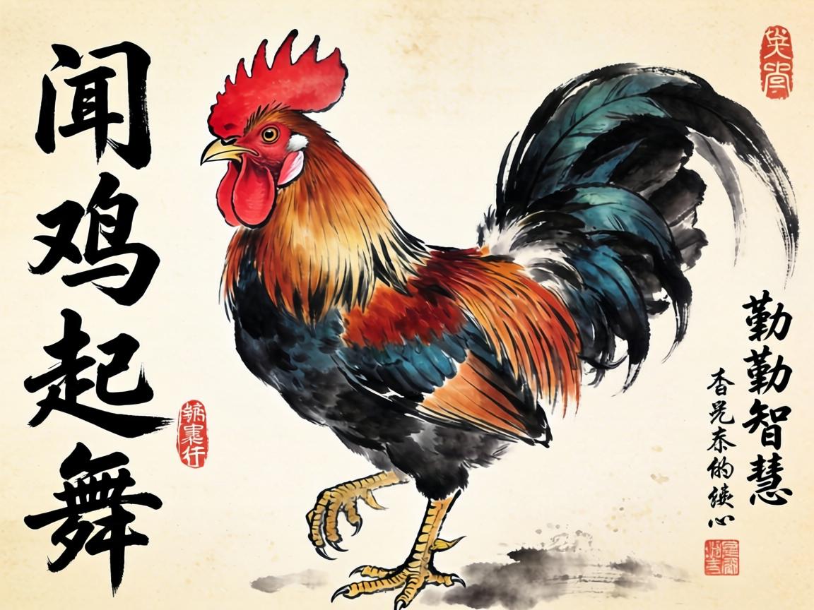 勤奋的象征与生肖鸡的智慧
