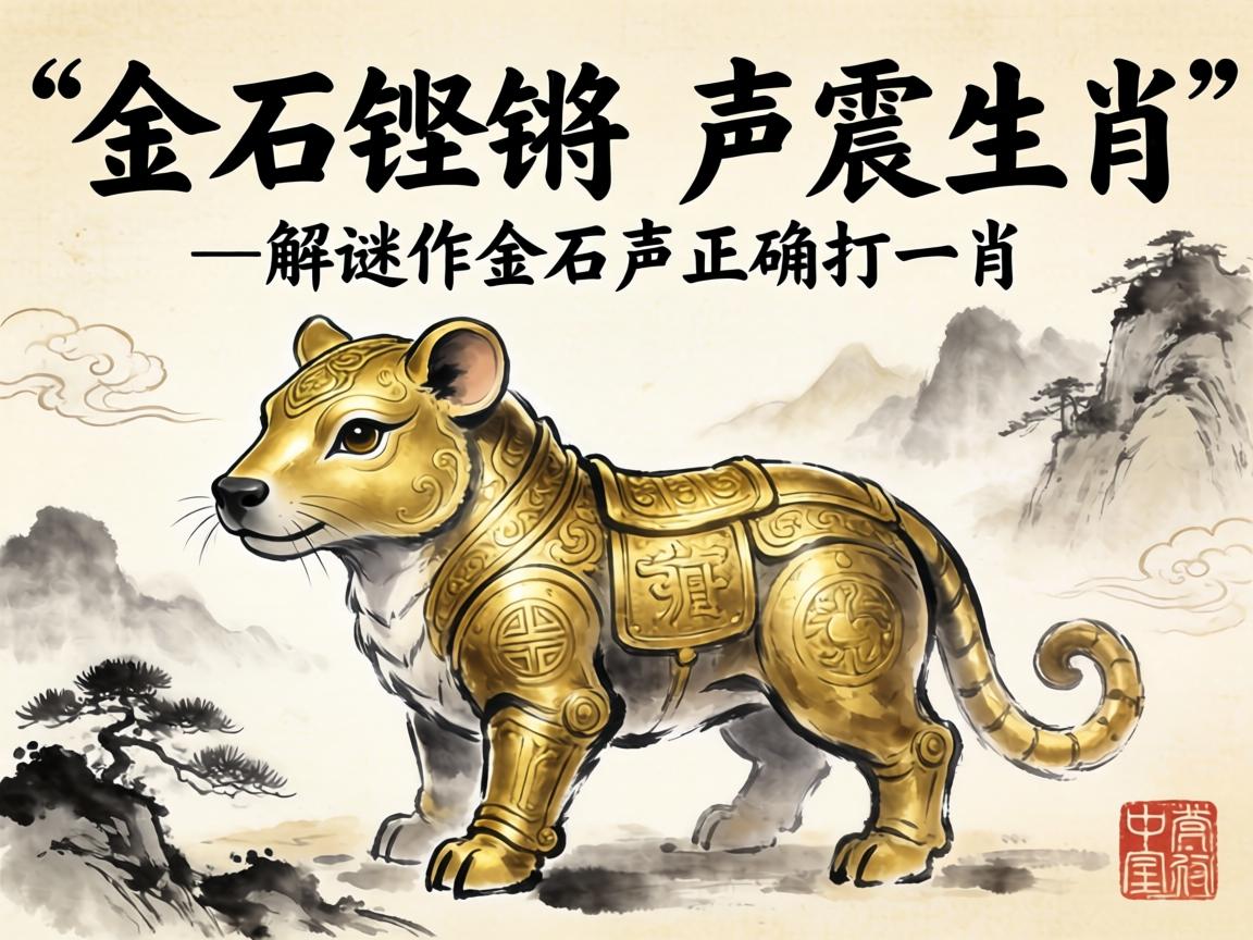 金石铿锵,声震生肖—解谜作金石声正确打一肖 解谜作金石声正确打一肖